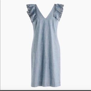 Jcrew Chambray Dress